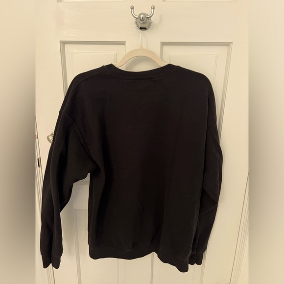 Sunkissed Coconut Halloween Dancing Skeletons Black Crewneck Sweatshirt LARGE - Picture 3 of 3